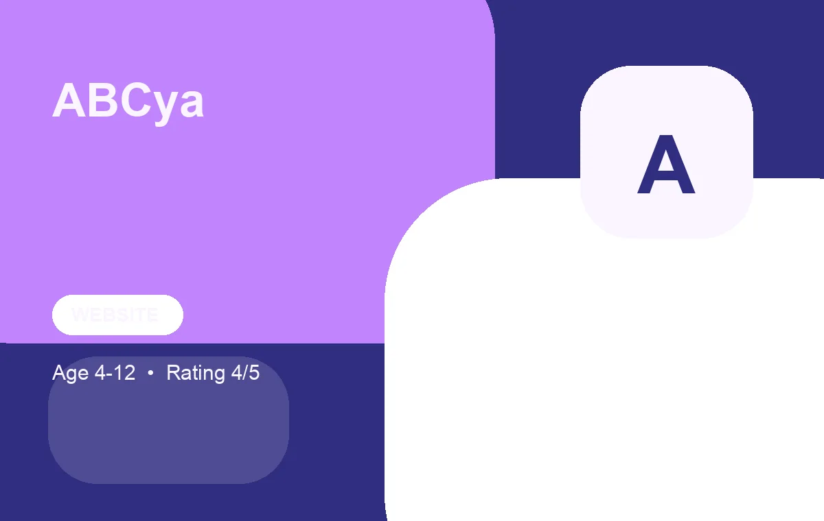 ABCya 儿童学习游戏