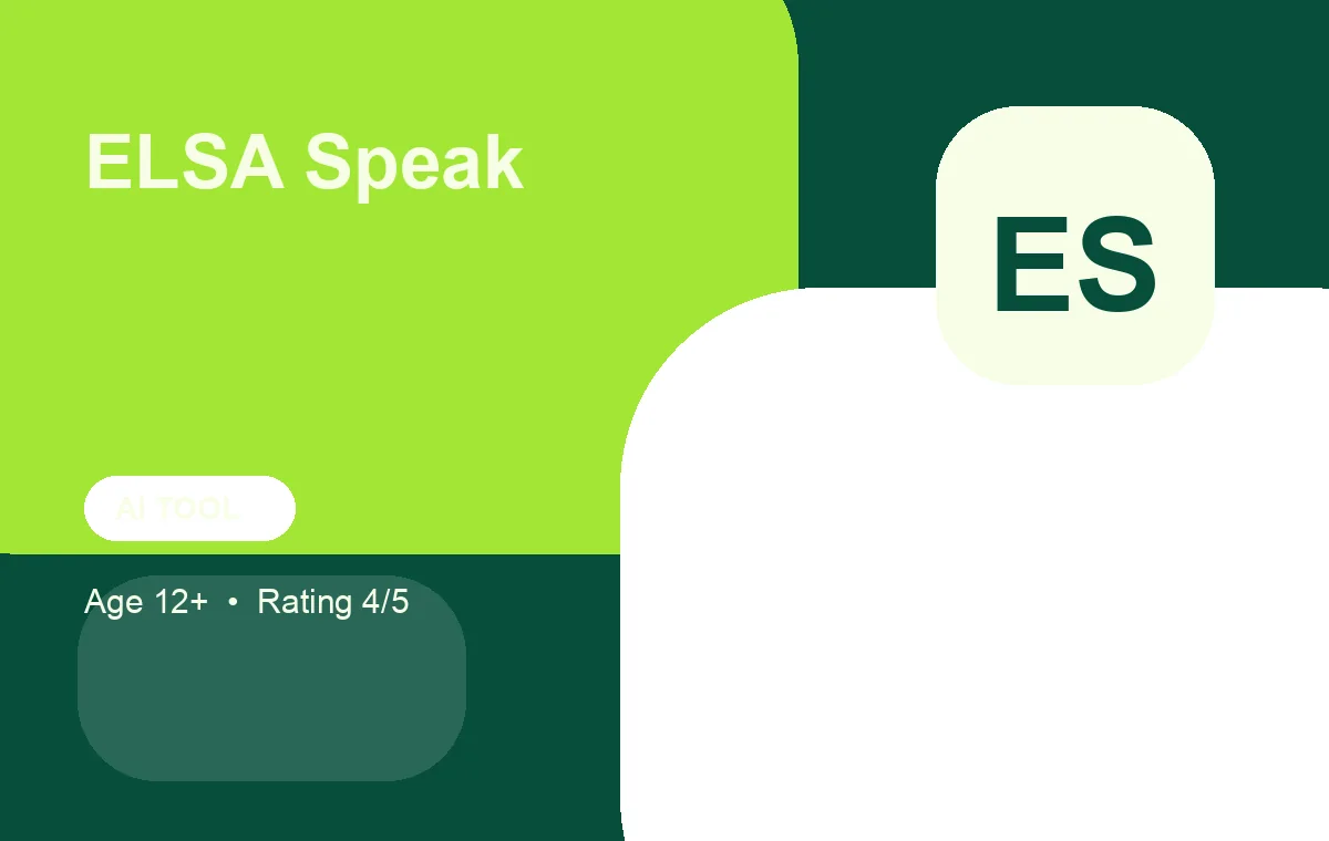 ELSA Speak 发音训练